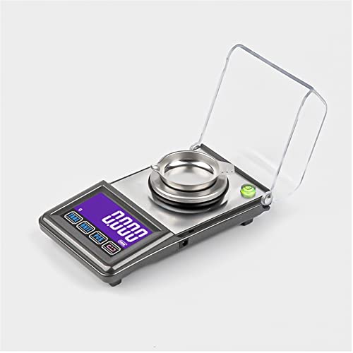 Báscula digital de precisión 50g x 0.001g mini electrónica miniatura 4