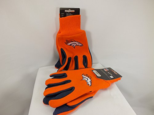 Denver Broncos Two Tone Gloves