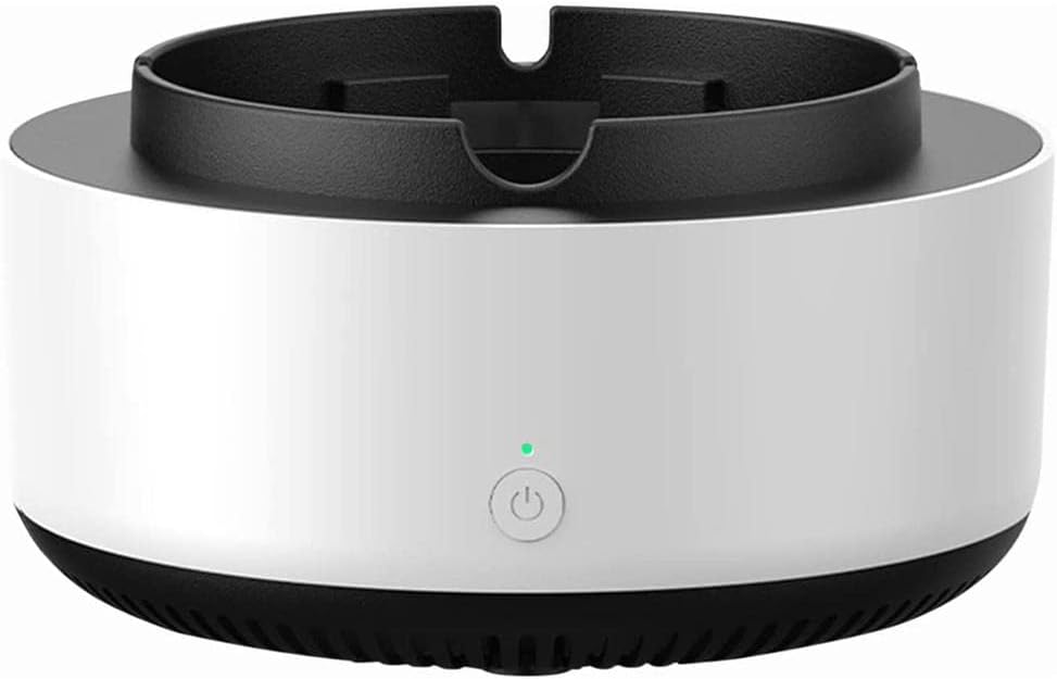 Beautifully Electronic Ashtray Smokeless Ashes Holders Plastic Smoking Accessories Modern Battery Ashtray for Car Indoor Portable Practical