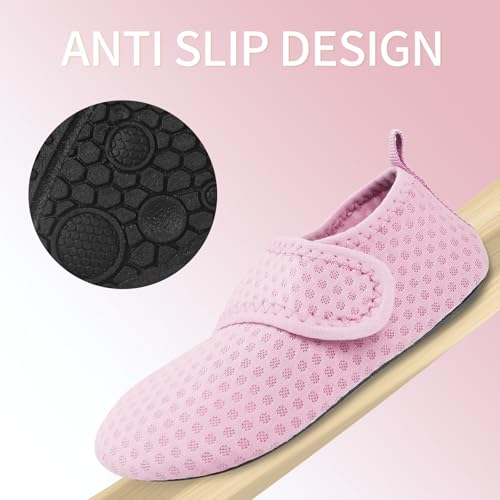 Image of Kids Boys Girls Toddler Water Shoes,Kids Swim Shoes Non Slip Quick Dry Beach Shoes,Barefoot Sports Aqua Socks Fast Dry for Beach Sports Outdoor