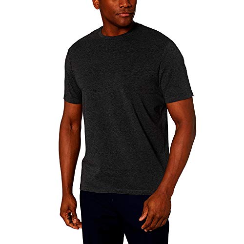 Kit com 3 Camiseta Masculina Básica Algodão Premium (Chumbo Cinza Preto, GG)