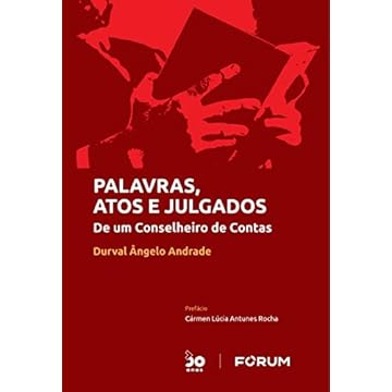 Capa do livro Palavras, Atos e Julgados: de um conselheiro de contas