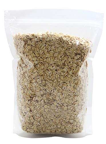Image of GreenHabit Gluten Free Rolled Oats 1.2 kg - Fibre & Protein Rich Breakfast for weight loss, Super Saver Pack (1.2kg pack of 1)