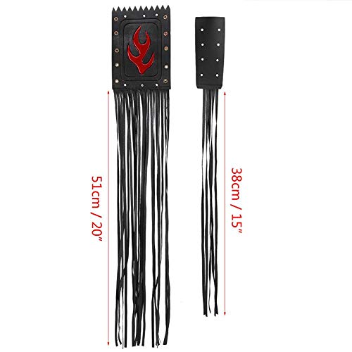 Qiilu Moto Kits guidon, Universelle 2pcs moto guidon gland frange poignée couvercle levier couverture - Image 5