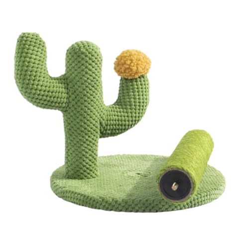 VICASKY Wear Resistant Cat Scratcher Post Decorative and Reusable Scratching Pole for Daily Use Unique Cactus Design Skin Friendly Material Easy to Clean Home Decor