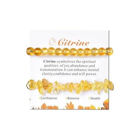 PEEMUXO Natural Stone Crystal Bracelet Cover
