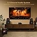 AIYIMA A07 Premium TPA3255 Power Amplifier 300Wx2 HiFi Class D Amp Mini 2 Channel Stereo Amplifier for Desktop Bookshelf Speaker Home Audio Theater System with DC 32V Power Adapter