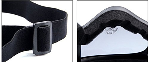 OYMI UV Protection Windproof Dustproof Outdoor Sports Ski Glasses Army Tactical Military Airsoft Goggles Snowmobile Bicycle Motorcycle Football Safety Glasses Protective Goggles (Black, Gray) - Image 5