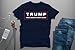 AW Fashions Trump 2024 Make America Great Again T-Shirt Republican Take America Back MAGA Election Tee (Navy, Large)