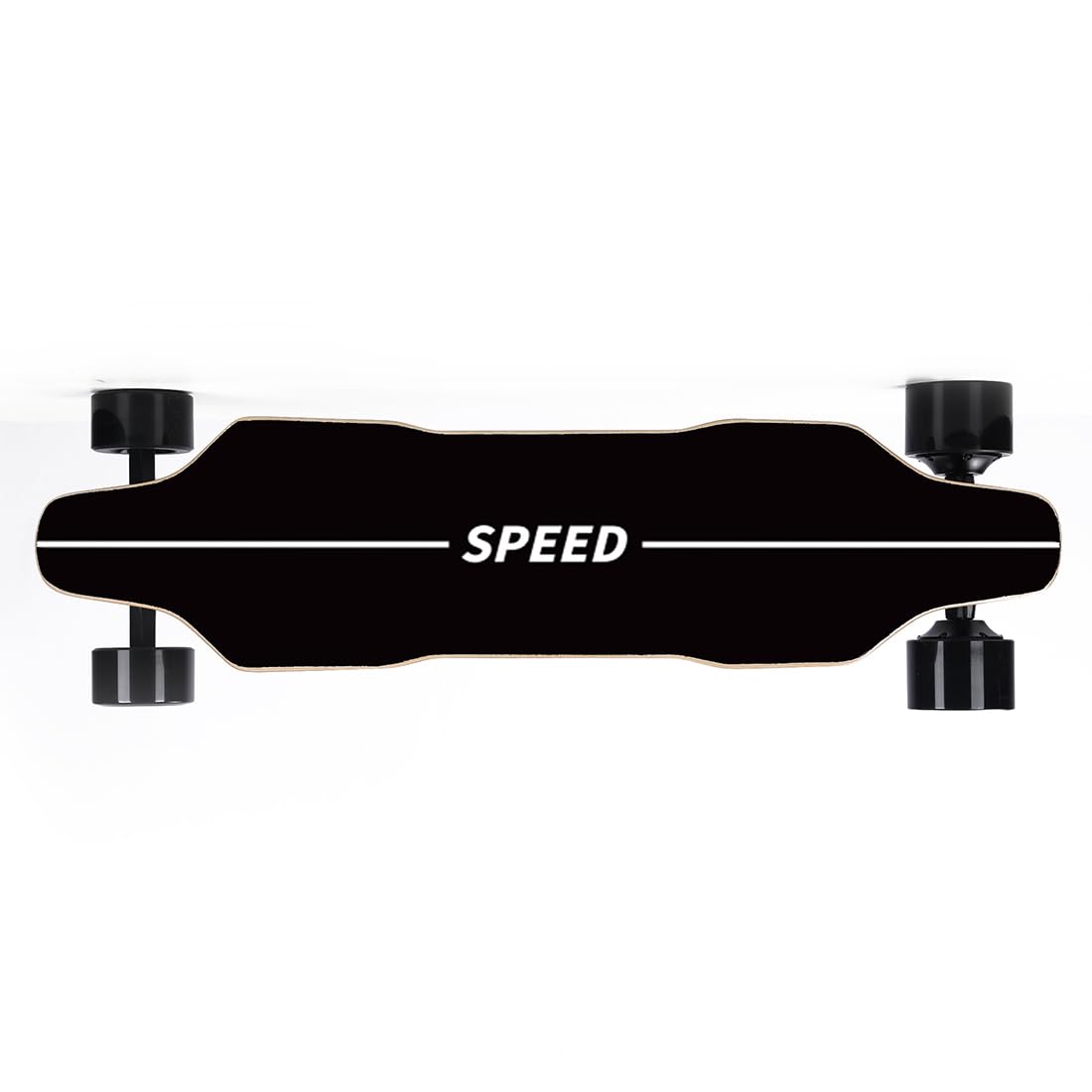 Skateboard elettrico 45 km/h, S4 2.4G Smart Pro Longboard con due motori a mozzo da 1000 W, portata di 30 km, impermeabile che assorbe gli urti, mezzi di trasporto e regalo
