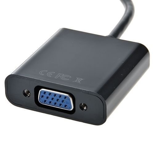 1080P HDMI Male to VGA Female Video Converter Adapter Wire for Raspberry Pi B+ B