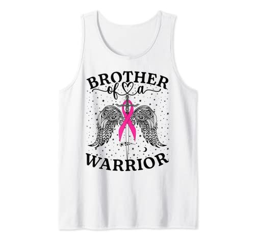 Fratello di un guerriero Squadra di supporto per la consapevolezza del cancro al seno Canotta