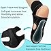 DR. GINTOP AFO Foot Drop Brace for Walking, Plantar Fasciitis Night Splint, Ankle Foot Orthosis, Drop Foot Brace w/Arch Support Relief Pain for TBI, ALS, MS, Stroke, Fracture, Spinal Cord Injury Left