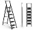 SOLADDER 6 Step Ladder for 12 Feet High Ceiling, Folding Step Stool with Handgrip & Anti-Slip Wide Pedal, Portable Lightweight Aluminum Stepladder for Kitchen, Home (300 lbs Capacity) - Black