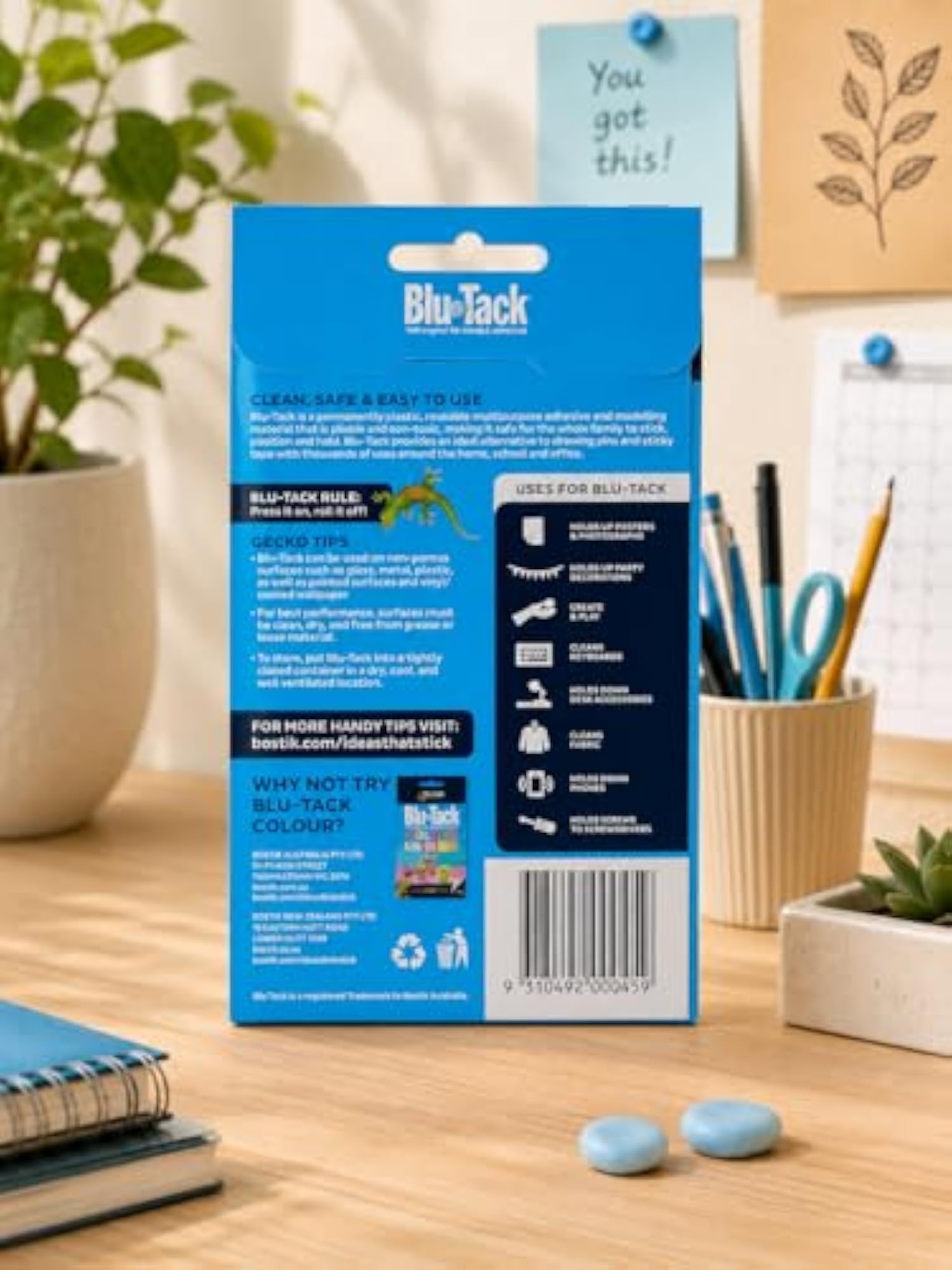 Multipurpose Reusable Blu Tack Adhesive