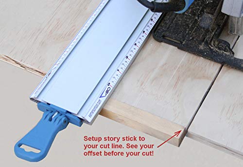 E. Emerson Tool Co. CW50 Wide 50-Inch All-In-One Contractor Straight Edge Clamping Tool Guide