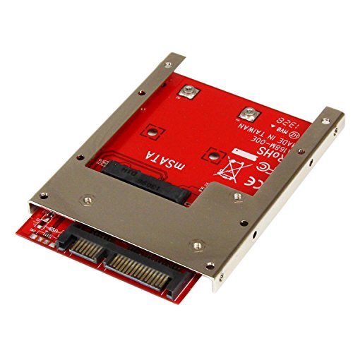 StarTech.com mSATA SSD - 2.5インチSATA変換アダプタ オープンフレーム筐体 SAT32MSAT257