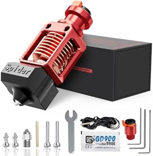 Creality Official Spider Hotend 3.0 Pro, Supporting 300℃ High Temperature Printing, Compatible with Creality Ender 3, Ender 3v2, Ender 3 pro, Ender 5 Series and CR-10 Series 3D Printer