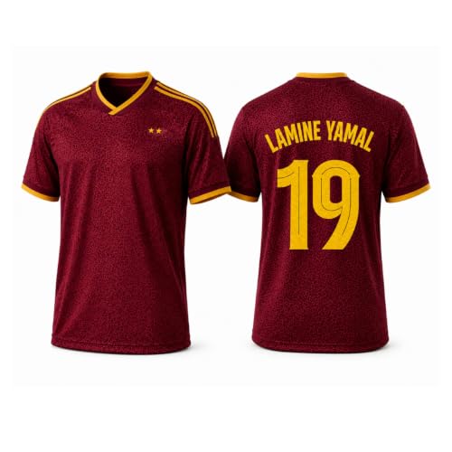 Image of New Spain Away 2026 Jersey Lamine Yamal Jersey for (Kids,Boys and Men)