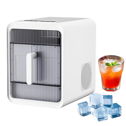 Fabricadora de hielo portátil para 12 cubos en 10 min miniatura 1