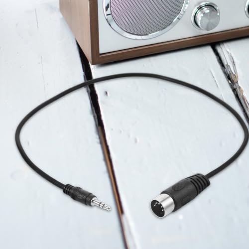 Cable adaptador estéreo Jack 3.5mm para audio miniatura 5