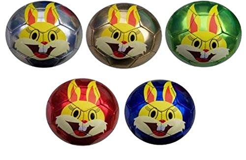 5 Mini Soccer Ball Rabbit Size 2 Free Bungee Nets (2)