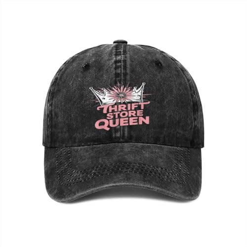 Thrift Store Queen Thrifting Thrifted Vintage Clothes Outdoor Cap Mountain Dad Hat Unstructured Soft Cotton Cap