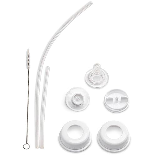 Miniatura 3 de Sistema de biberón anticólico de alimentación autónoma botella de vidrio de 7 oz (1 paquete - azul)