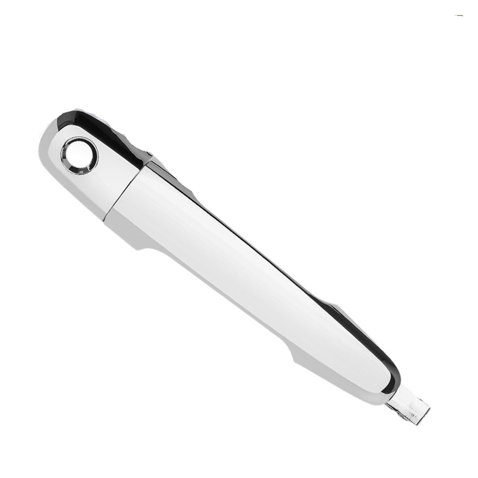Lsdsaaza Front Right Silver Sliding Exterior Handle For Mitsubishi For Triton Ml 2006-2009 For Mn 2009-2015 Exterior Front Right Door Handle(Front Right Silver)