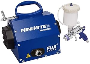 Fuji Spray Mini-Mite 3 Platin Farbsprühsystem