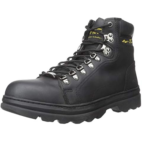 Adtec Men's 6 Inch Steel Toe Work Hiker, Black, 10 W US Cover