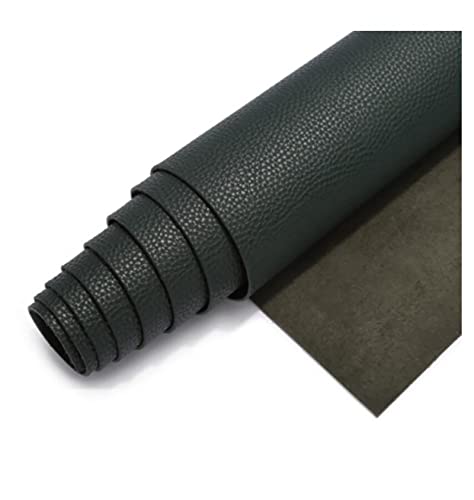 Faux cuir tissu canapé vert foncé durable et imperméable