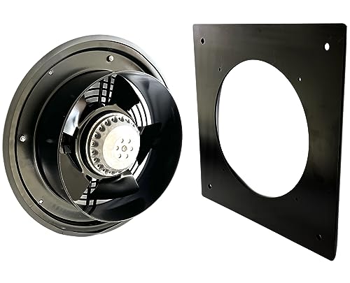 200mm Ventilador Industrial Ventilación 1000m³/h Extractor Ventiladores ventiladore industriales Axial axiales extractores aspiracion Helicoidal mura pared ventana