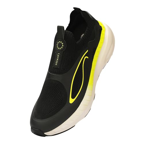 Image of Neeman's Novra Slip On Shoes for Men | Casual Sneakers for Men | Breathable Men's Canvas Shoes Without Laces | Dual Foam Insole & Cushioned Midsole | Stylish Men Shoes
