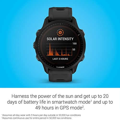 Garmin Forerunner 955 Solar GPS Watch