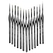Fine Detail Paint Brush Set for Acrylic Oil, Watercolor, Rust-Proof Ferrules & Ergonomic Handles Painting Brushes, Paintbrushes - 13 Piece Set with Black Carrying Case