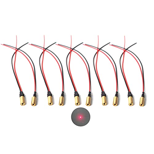 Laser Module Industrial Laser Group Module Adjustable Focal Length 6 mm (point-10pack)