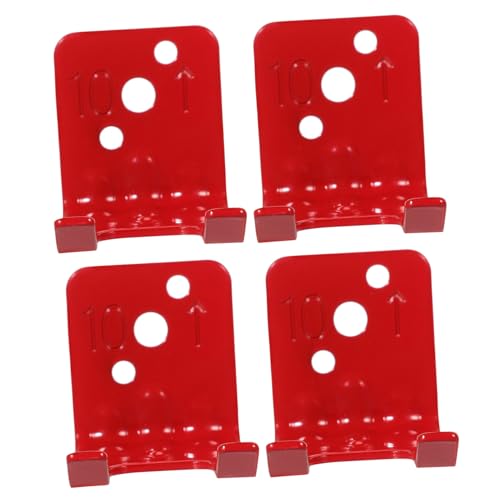 Ganchos De Pared Para Extintor PRETYZOOM de 4 piezas en hierro con diseño moderno