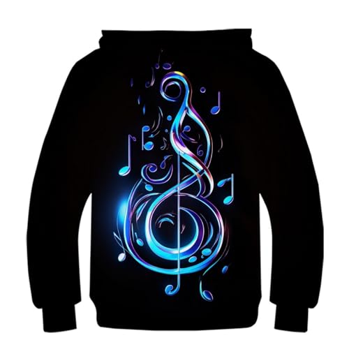 Sweat à capuche Cassette Audio 3D cadeau original pour ado de 13-15 ans look d'hiver - 2
