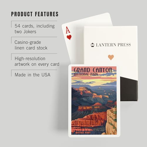 Baraja Póker Grand Canyon National Park 52 cartas miniatura 3
