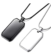 MOO&LEE Yin Yang Necklace Set - Stainless Steel Snake Chain BFF Pendant For Couples