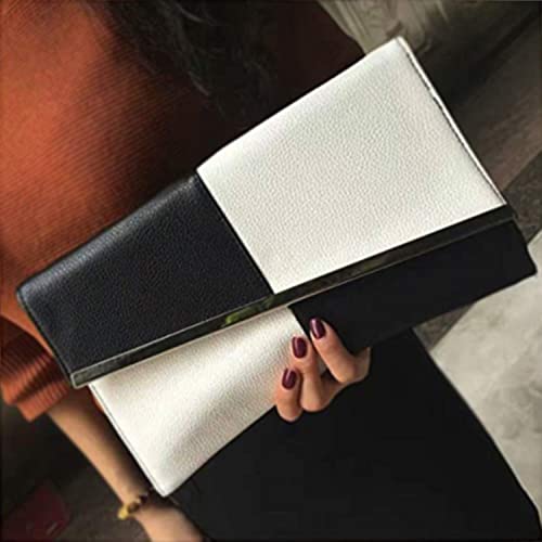 Image of Women Glistening Evening Clutch Bags Sequin Envelope Handbag