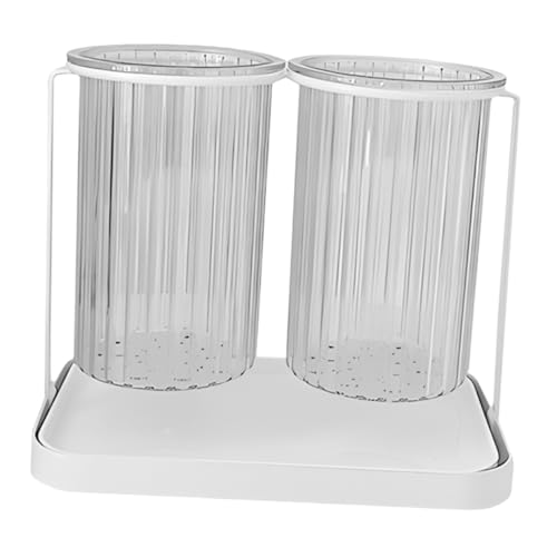 iplusmile カトラリーケース 多機能水切り収納 キッチン用箸 スプーン フォークスタンド 台所用調理器具整理 ホーム レストラン対応