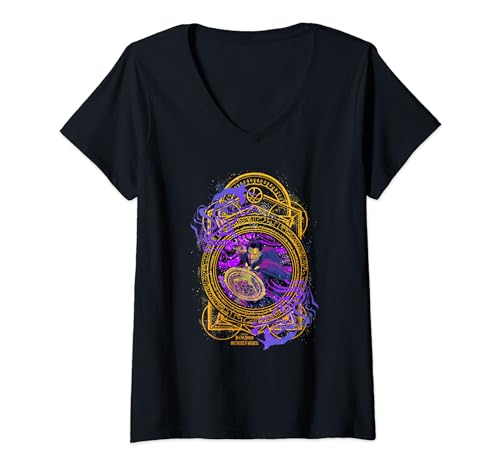Top Doctor Strange Marvel femme col V vêtement Multiverse Of Madness Portal
