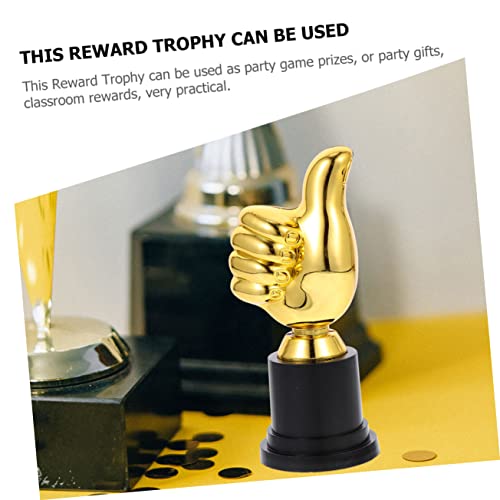 INOOMP 12 Pçs Troféu Polegar Para Cima Troféu Prêmios Prêmio Polegar Para Cima Troféu Balon De Oro T