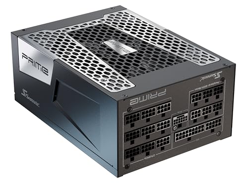Image of Seasonic Prime TX-1300 | 1300W | 80+ Titanium| ATX 3.0 & PCIe 5.0 Ready| Full Modular | ATX Form Factor | Premium Japanese Capacitor | Nvidia RTX 30 /40 Super & AMD GPU Compatible (Ref. SSR-1300TR2)