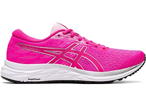 ASICS Women's Gel-Excite 7 Running Shoes, 9M, Pink GLO/White
