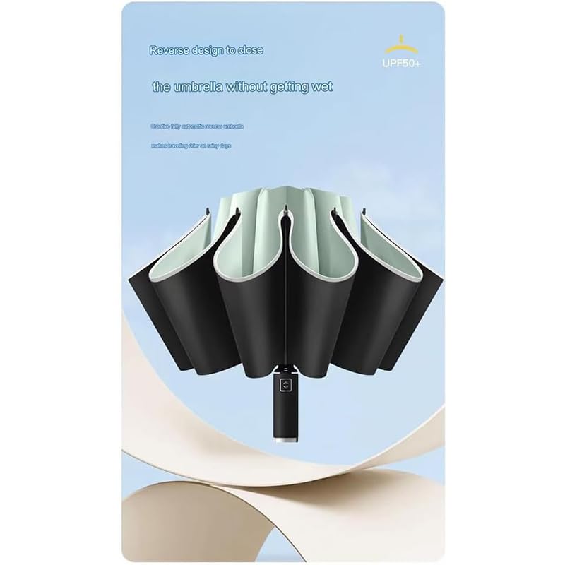 Parapluie de voyage portable pliable pour Peugeot 206 207 308 3008 protection pluie et vent