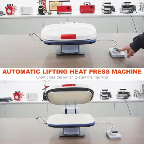 Máquina de termofijado automática para sublimación en camisetas miniatura 2