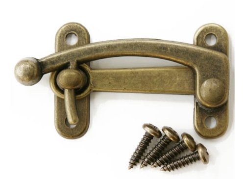 Amazon | ハイロジック 防災うちかけ 大 真鍮色 58532 | 補助錠・錠前